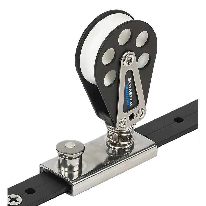 Clearance Schaefer Spring Loaded-Lined Slide-Aluminum F-1" T-Track