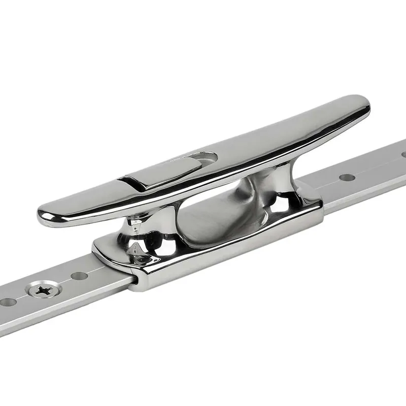 Schaefer Mid-Rail Chock-Cleat Stainless Steel - 1-1-4" Trusted Brand