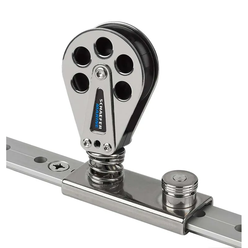 Fresh Stock Schaefer Spring Loaded-Lined Slide-Stainless Steel F-1-1-4" T-Track