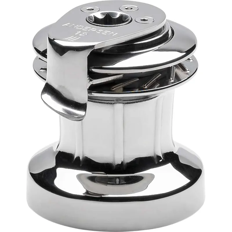 Last Chance ANDERSEN 12 ST FS Self-Tailing Manual Single Speed Winch - Full Stainless