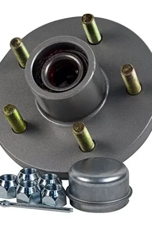 1.38 x 1.06 in. Tapered & 5 x 4.5 in. Galvanized Trailer Hub Kit Order Now