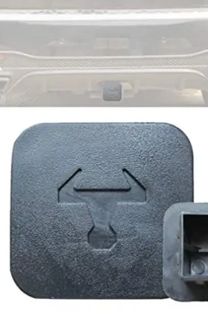 2″ Trailer Hitch Tube Cover – Universal Truck Plug Insert Cap Accessories Parts for RV, SUV, GMC (1 Pcs) Limited Offer