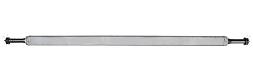Direct From Manufacturer 49545 2 in. Galvanized Square Trailer Axle – 2,000 lbs Capacity with 1.16 in. Spindles – 75 in. Hub Face