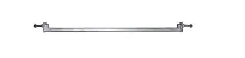 49561 2 in. Galvanized Square Trailer Axle – 3,500 lbs Capacity with 1.37 x 1.16 in. Spindles – 91.25 in. Hub Face Secure Checkout