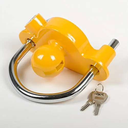 New Release ATE Pro. USA 2″ Trailer Hitch Ball Coupler Lock Universal Boat Cargo Towing Tow