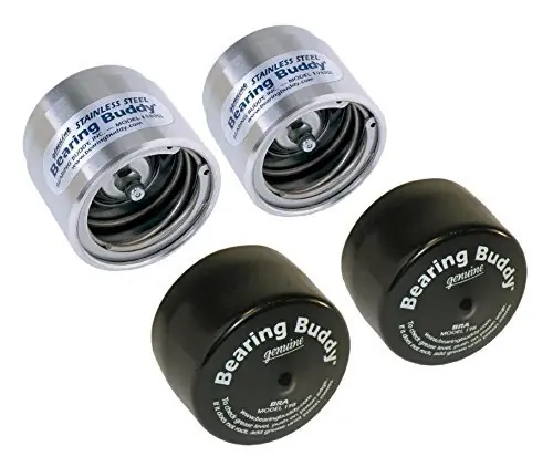 Order Now Bearing Buddy Stainless Steel Bearing Protectors (1.980″ Diameter) with Bras – Pair
