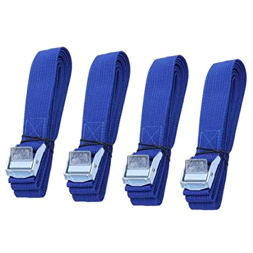 BESPORTBLE 8pcs Auto Lashing Straps Adjustable Luggage Vehicle Strap Car Fixed Strap Lashing Straps Luggage Car Luggage Packing Belt Cargo Securing Straps Auto Luggage Ribbon Travel Buckle Trending