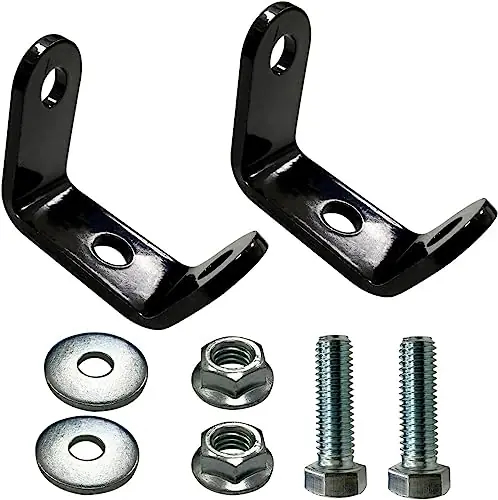 C CLINK Universal Strap Mounting Bracket Kit for BoatBuckle G2,BoatBuckle Universal Mounting Bracket Kit (Black) for Boat Trailers 3-Sided Brackets Price Cut