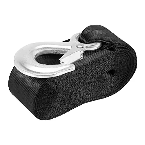 Dewedrt Boat Trailer Winch Strap Replacement with Hook for Boat, Fishing Jet Ski,Towing Replacement Securing Tie Down Marine Fresh Stock