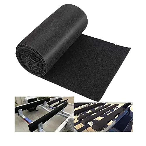 Discount Extra Large Marine Boat Trailer Bunk Carpet (15ft X 16in) – Marine Carpet – Bunk Padding Carpet for Boat Trailers Jet Ski Ramp Garage Dock – Bunk Board Boat Trailer Carpet for Runners