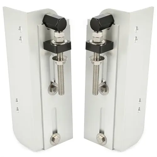 Kojem Jack Plate Adjustable 6” Set Back JPL4000 Outboard Motor Boat Power Lift Aluminum 150 Maximum Horsepower New Factory Style Trending