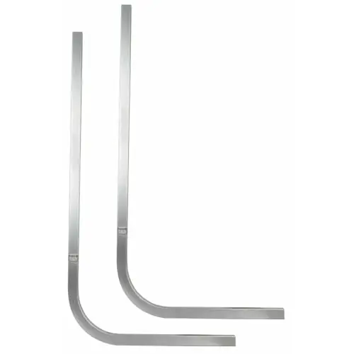 KUDTGEO Pair Boat Trailer On Pole /2″ Square /8″ Thick 46″ Tall Aluminum PBTGOP11S1T4TA Buy Today