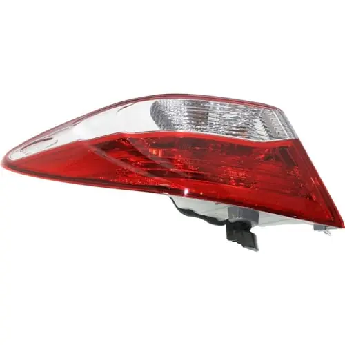 MOXMEEX Tail Light Assembly Left Driver Outer Side Red Bulb Socket 8156006640 14870496 TO2804121 Holiday Sale