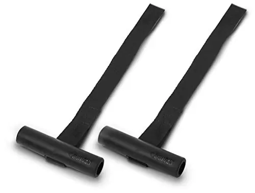 Pelican Quick Hood Trunk tie-Down Loops Set of Two – Kayak Tie Down Anchor Straps for Car Hoods and Trunks – 16.9 x 4.4 x 1 in – Black Genuine
