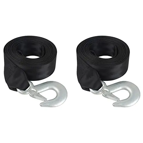 Wholesale Seife 2X Boat Trailer Winch Strap Replacement with Hook for Boat, Fishing Jet Ski,Towing Replacement Securing Tie Down Marine
