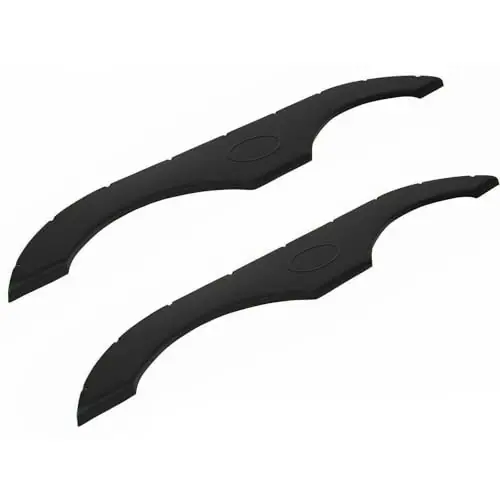 Money Back Guarantee Teledu 2X Tandem Pair Trailer Fender Skirt for Rvs Campers and Trailers Set (USA Stock)