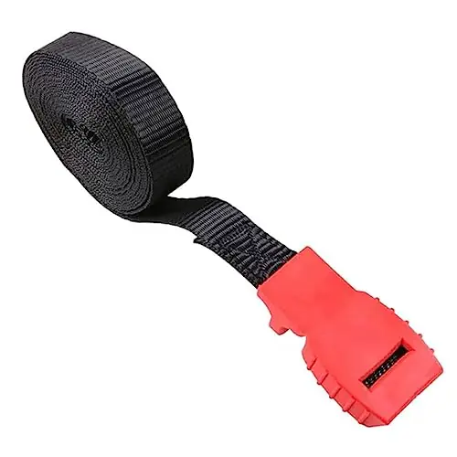 Handmade VICASKY 3 Pieces Buckle Binding Straps Ratchet Tie Down Straps Kayak Straps for Luggage Rack Strap for Car Luggage Rack Fixed Rope Truck Flange Travel Polyester