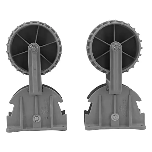 Final Sale Wheels Dinghy Wheels Kit, 2pcs Dinghy Wheels Nylon Inflatable Boat Easy Mount Launching Wheel for Raft Small Kayak