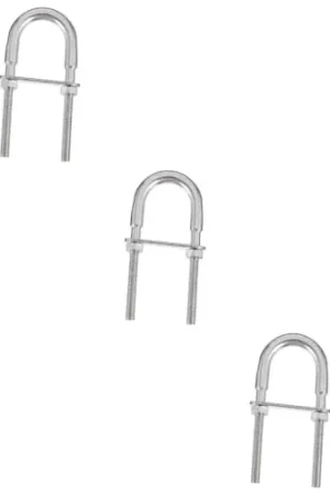 YARNOW 6 Pcs U-Bolt U Bolts for U Shaped Seal Clamp Fishing Rod Case U- Shaped Screw Stainless u Bolt Screw Boat Tie Down u Bolt U Type Clamp Bracket Rigging Stainless Steel Order Now