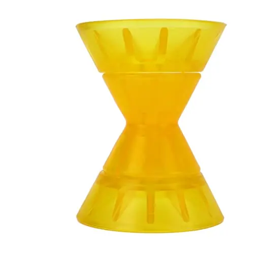 Yellow Marine Bow Roller 3 Parts PVC Moulded for Boat Trailer RV Grab Now