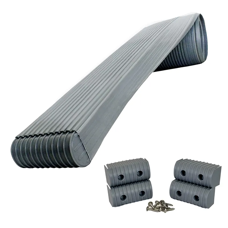 One Day Deal Caliber BunkWrap Kit - Grey 16' X 2" X 4" Roll + 4 Caps + HRDW Roll + 4 Endcaps & Stainless Steel Hardware