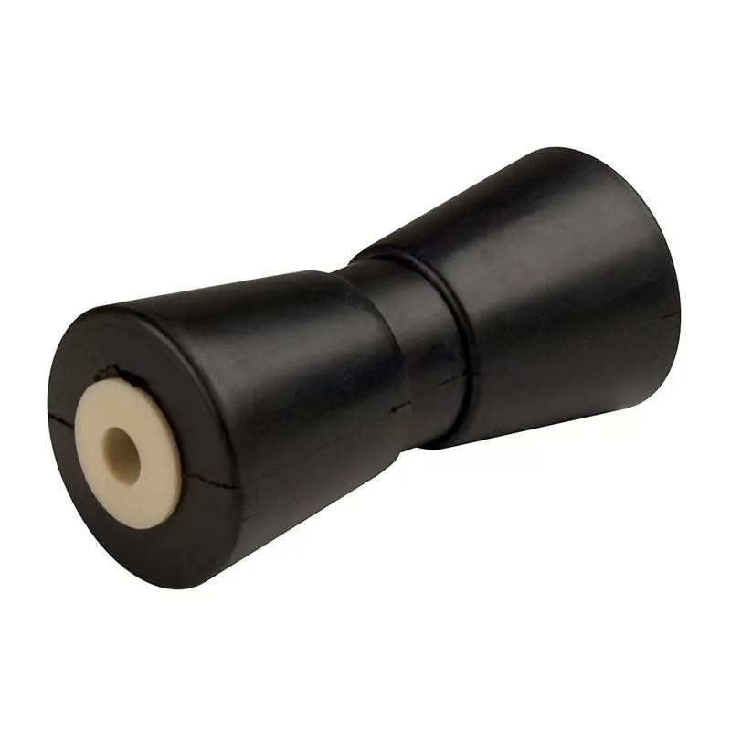 C.E. Smith 8"-5-8" Keel Roller Black Natural Rubber High Quality