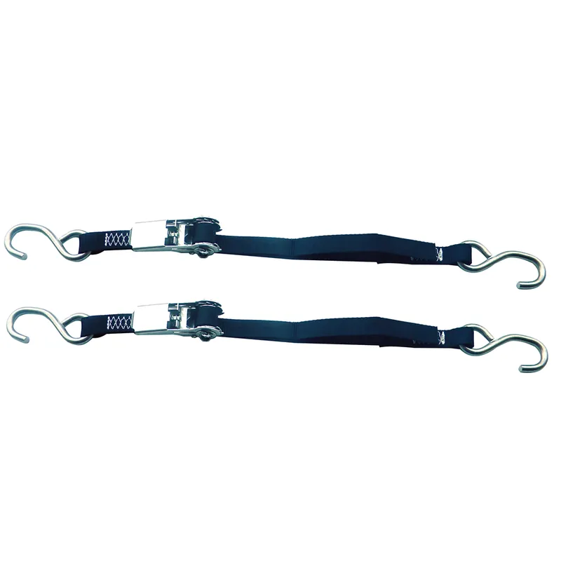 Rod Saver Stainless Steel Ratchet Tie-Down - 1" X 4' - Pair Luxury