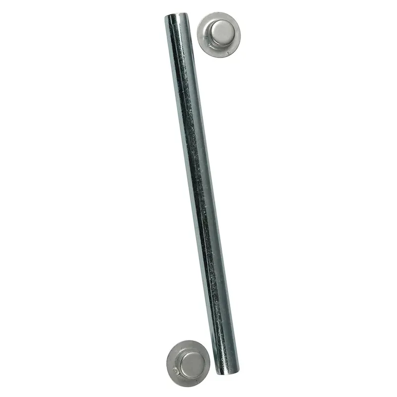 Markdown C.E. Smith Package Roller Shaft 1-2" X 5-1-4" W-Cap Nuts - Zinc