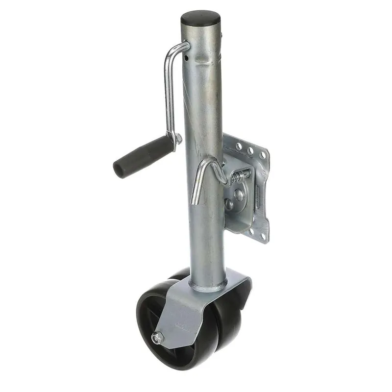 Attwood Fold-Up Trailer Jack - 1500 Lb Capacity - Dual Wheel Deal