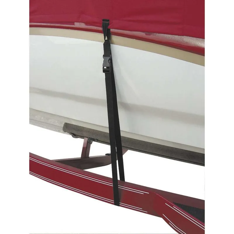 BoatBuckle Snap-Lock Boat Cover Tie-Downs - 1" X 4' - 6-Pack Express Delivery