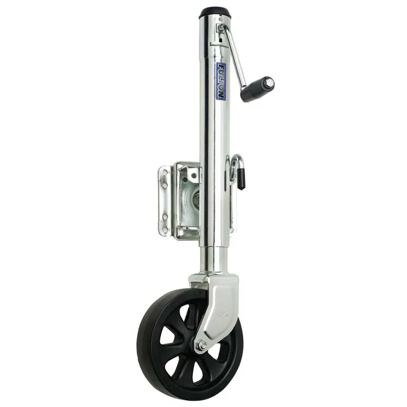 Genuine Fulton Single Wheel 1,500 Lbs. Bolt-Thru Swivel Jack