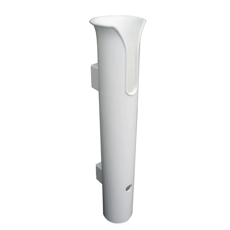 TACO Poly Stand-Off Rod Holder W-Stainless Steel Hardware - White Brand New