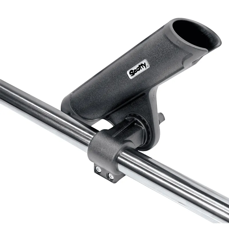 Scotty 358 Rodmaster II Downrigger Boom Rod Holder F- Clamp On Style 1 1-4" Price Cut