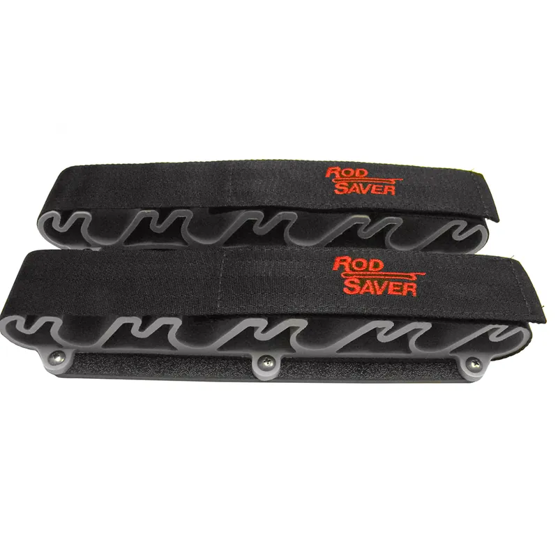 Rod Saver Portable Side Mount W-Dual Lock 8 Rod Holder Super Sale