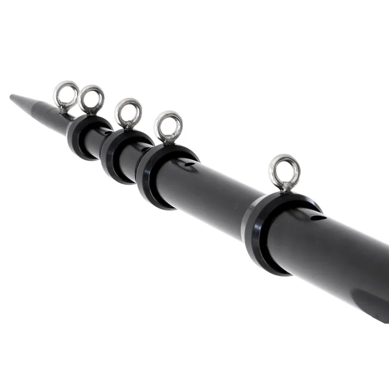 Instant Buy Tigress XD Telescoping Aluminum Outrigger Poles - 18' - 1-1-2" OD - Black