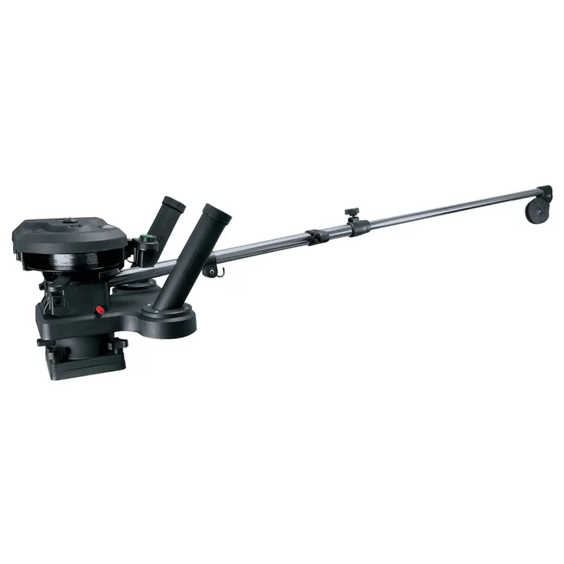 Crafted Scotty 1116 Propack 60" Telescoping Electric Downrigger W- Dual Rod Holders And Swivel Base