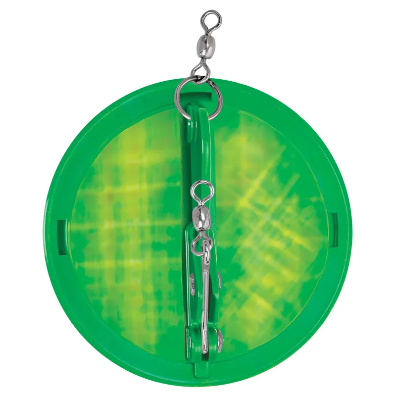 Price Drop Luhr-Jensen 2-1-4" Dipsy Diver - Kelly Green-Silver Bottom Moon Jelly