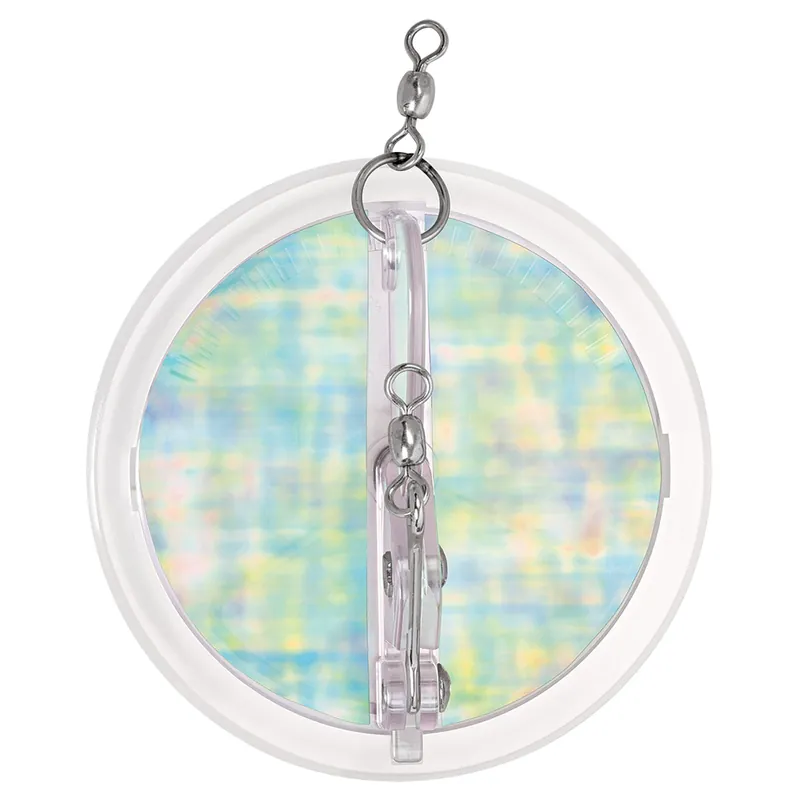 Luhr-Jensen 4-1-8" Dipsy Diver - Clear-Clear Bottom UV Moon Jelly Final Sale