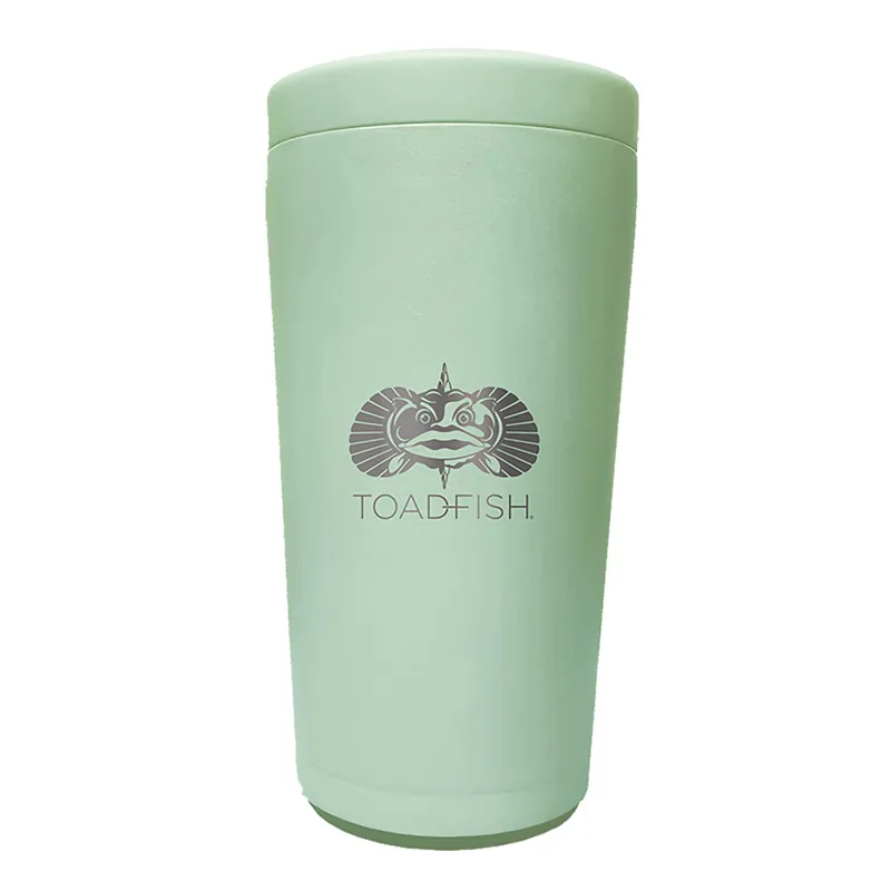 Toadfish Non-Tipping Can Cooler 2.0 - Universal Design - Seagrass Don’t Miss Out