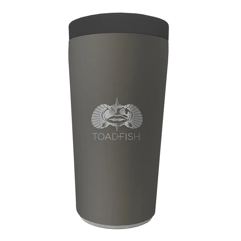 Special Discount Toadfish Non-Tipping Can Cooler 2.0 - Universal Design - Graphite