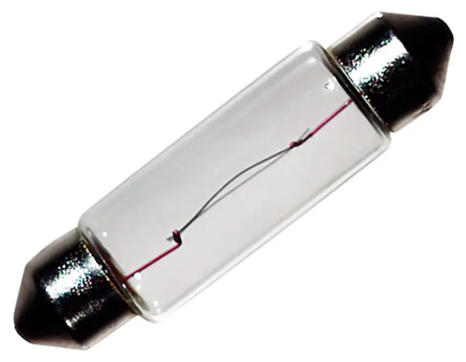 Ancor Festoon 12V, 10W (Red) - 2Pk While Supplies Last