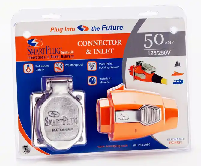 Reduced Price SmartPlug 50A Inlet and Connector