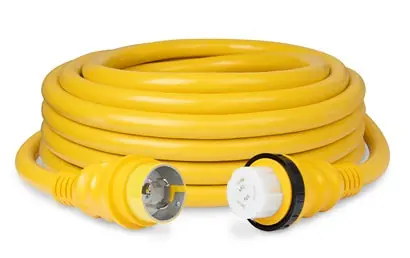 Sale Marinco Cordset, 50A 125V, 25', Yellow