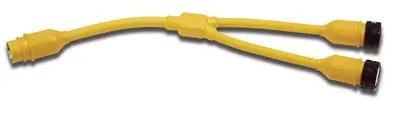 Marinco Y Adapter, 50A 125/250V Male To (2) 50A 125V Females Cheap