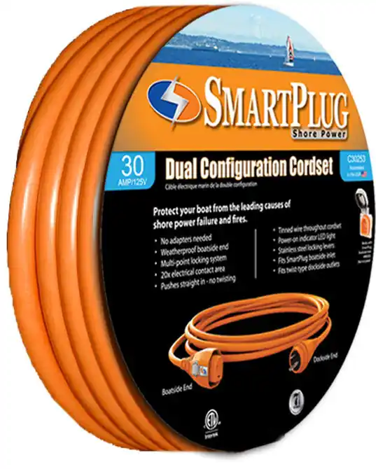 Hot Picks SmartPlug 30A Dual 125V Cordset 25FT