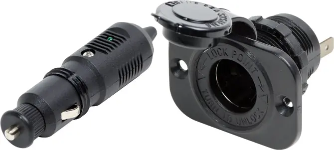 Bulk Order BSS 12 Volt Plug w/Dash Socket