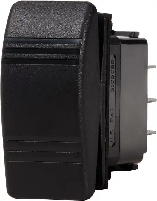 BSS Contura Switch SPST Black - OFF-(ON) No Minimum Order