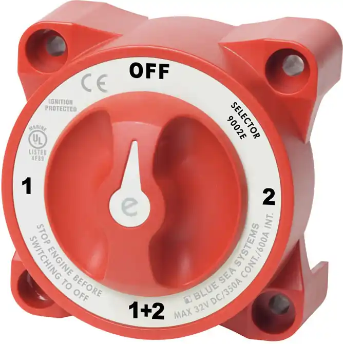 BSS E-Series Selector Battery Switch w/AFD Genuine