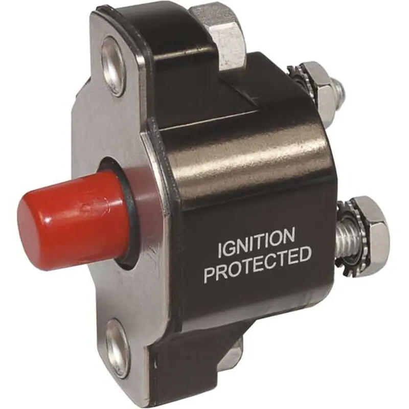 BSS Med Duty Push Button Reset Only Circ. Breaker40A Markdown