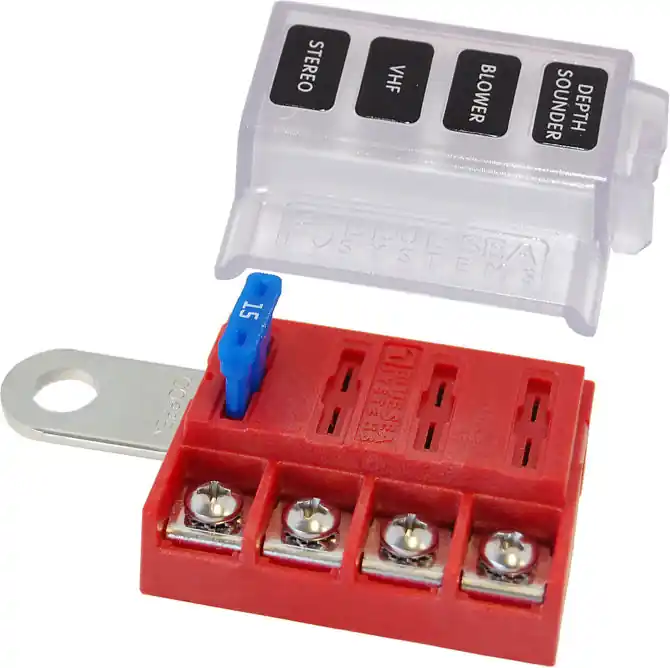 Original ST Blade Battery Terminal Mount Fuse Block